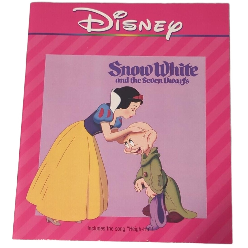 Snow White and the Seven Dwarfs, Walt Disney Read-Along Book & Tape - Picture 2 of 4